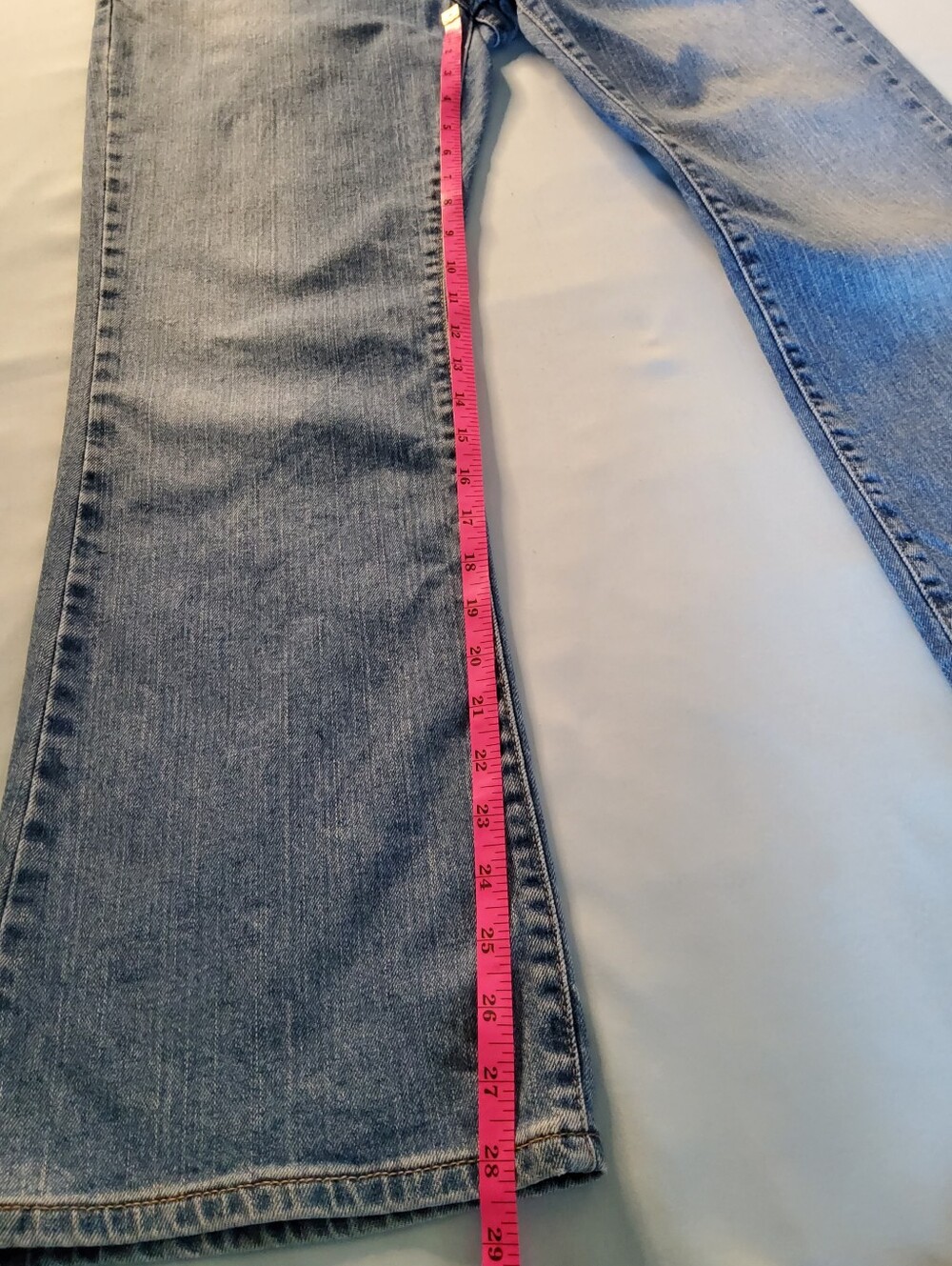 Levi's 515 Vintage Women's Light Blue Bootcut Jeans - Picture 4 of 8
